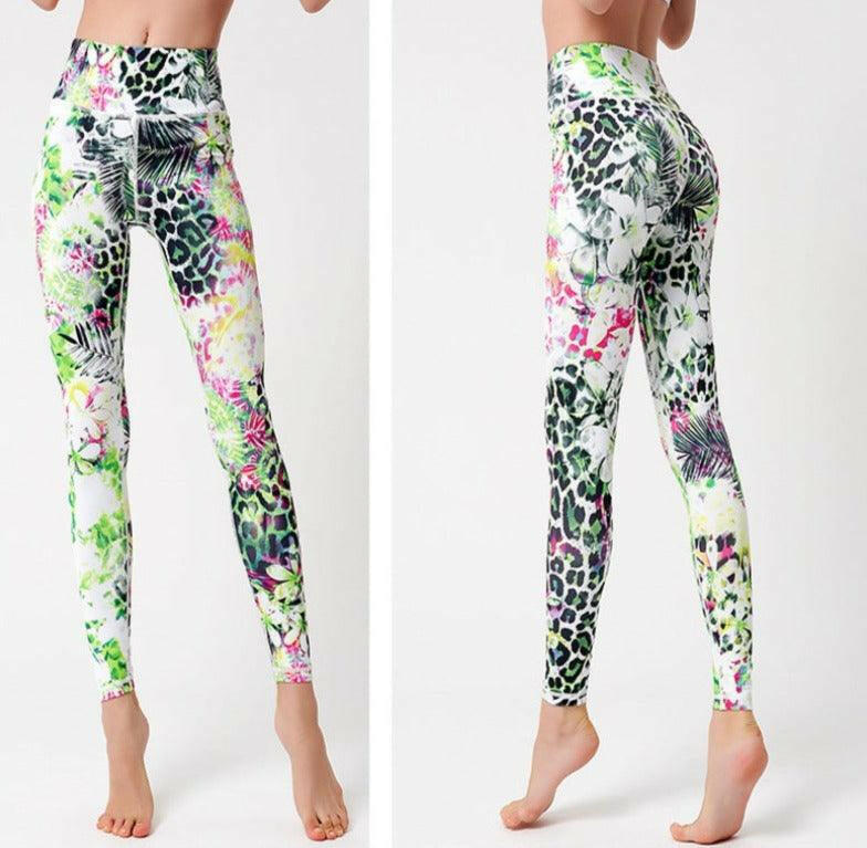 Tie Dye Push-Up Yoga Leggings - My Store