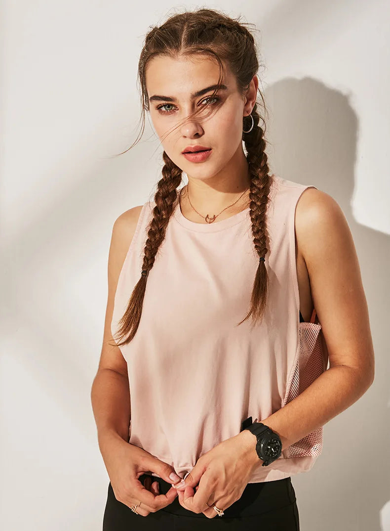 Open Back Yoga Tank - My Store