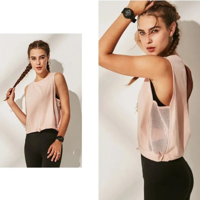 Open Back Yoga Tank - My Store