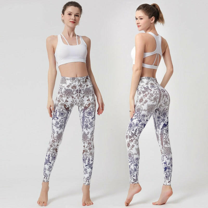 Tie Dye Push-Up Yoga Leggings - My Store