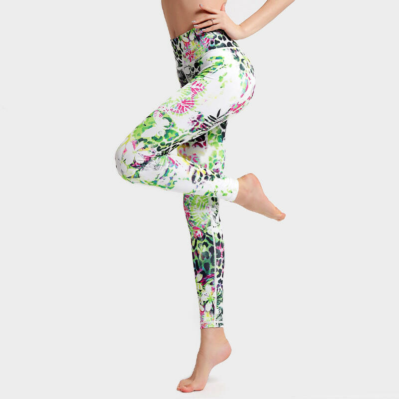 Tie Dye Push-Up Yoga Leggings - My Store