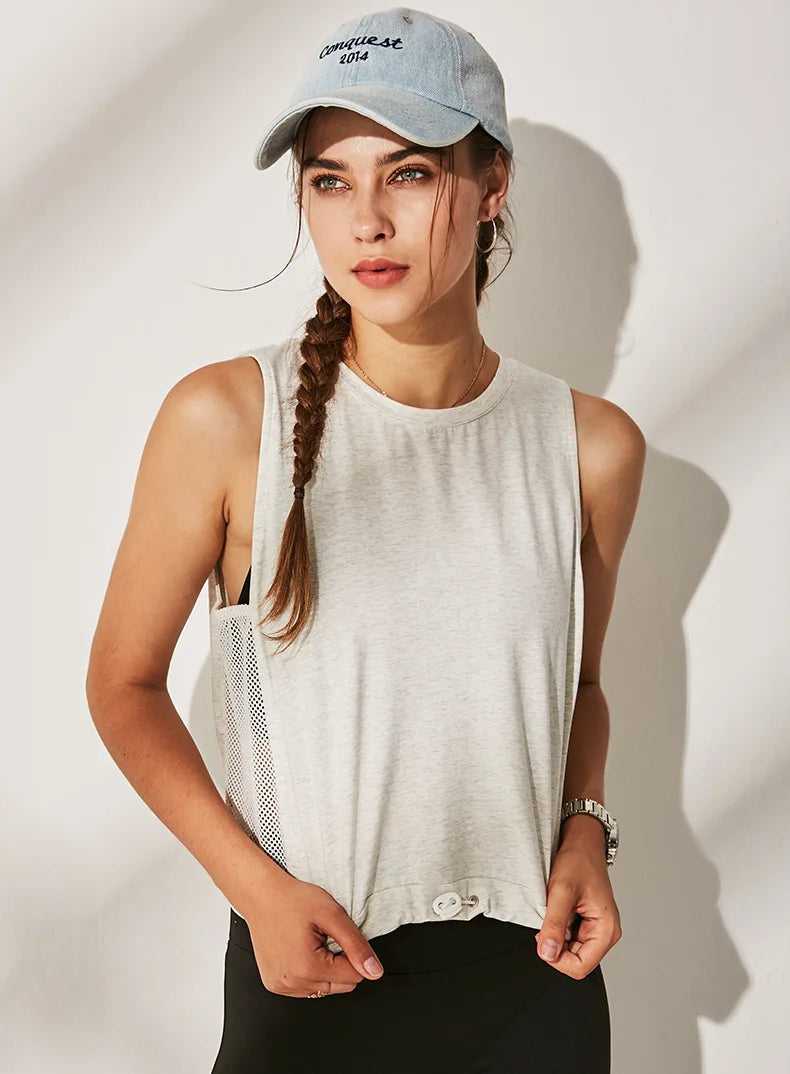 Open Back Yoga Tank - My Store