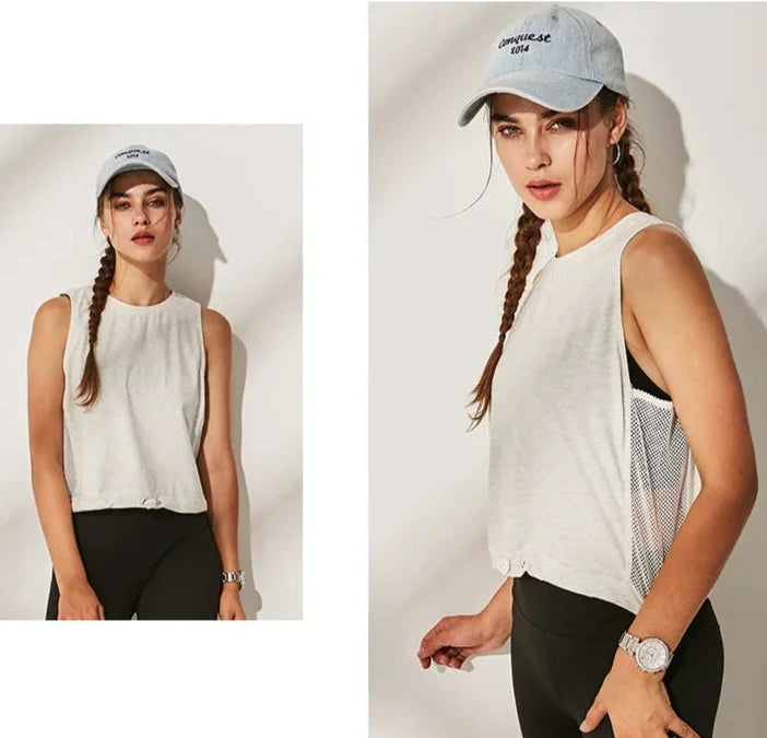 Open Back Yoga Tank - My Store