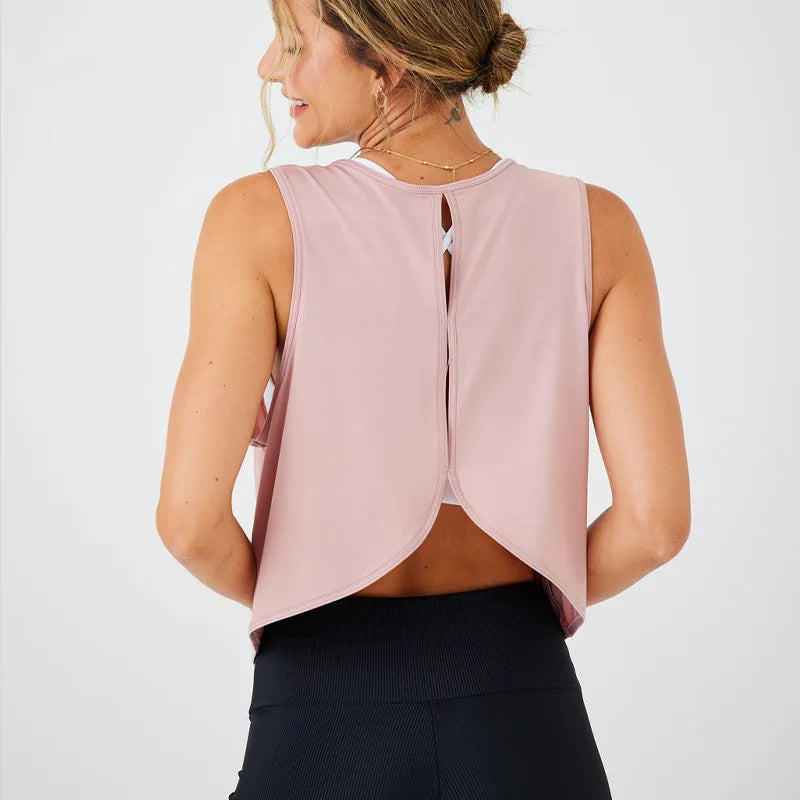 Sleek Sleeveless Yoga Tank - My Store