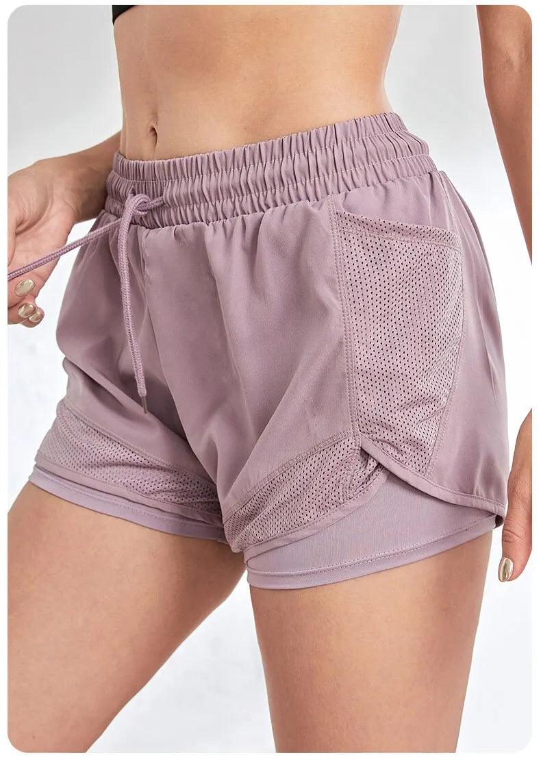 Pocketed Elastic Sports Shorts - My Store