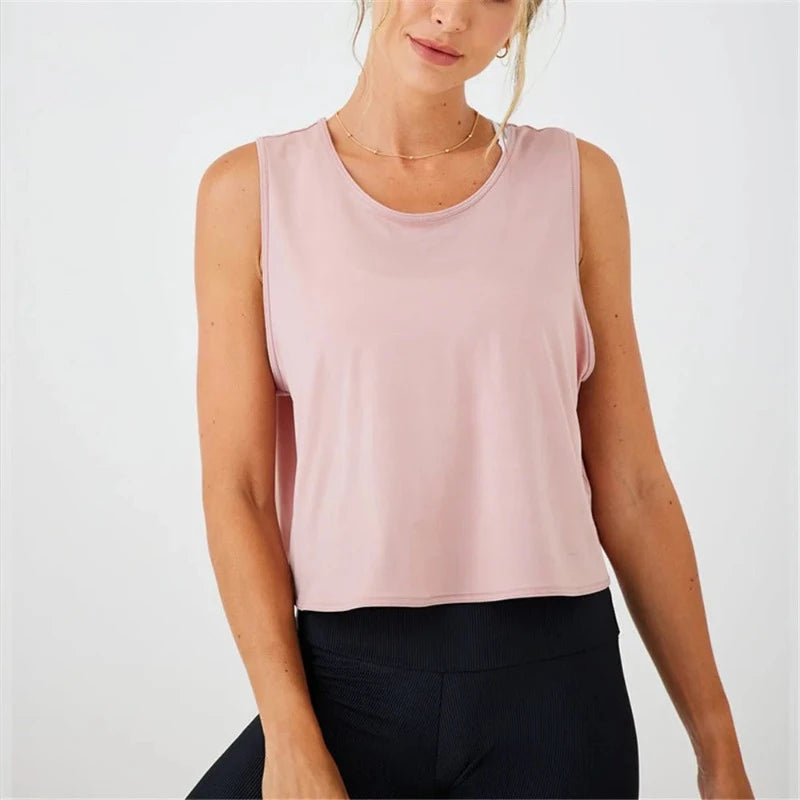 Sleek Sleeveless Yoga Tank - My Store