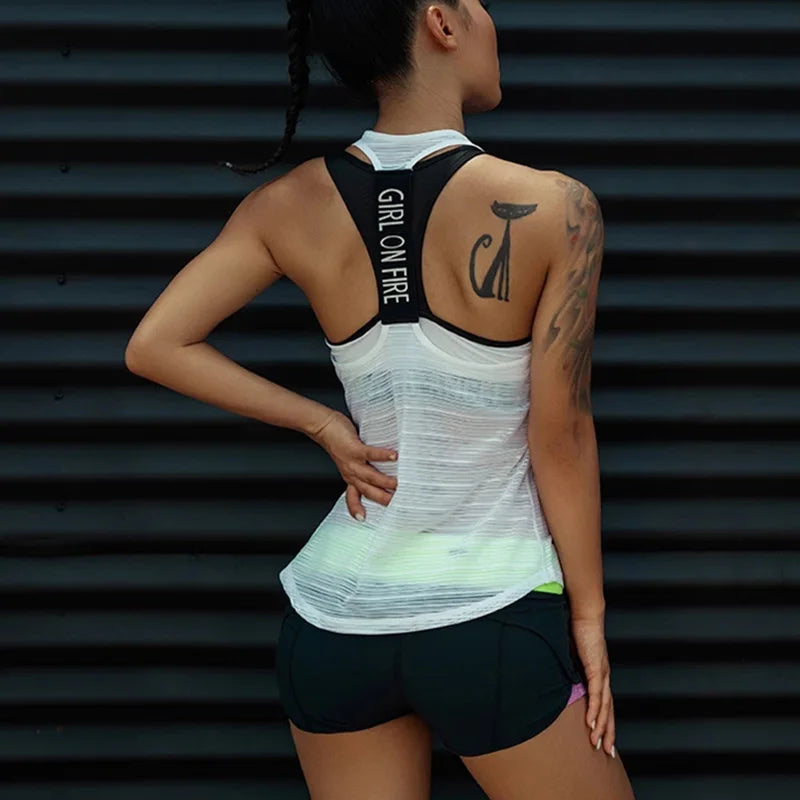 Women's Gym Tank: Sleek Sleeveless Fitness Top - My Store