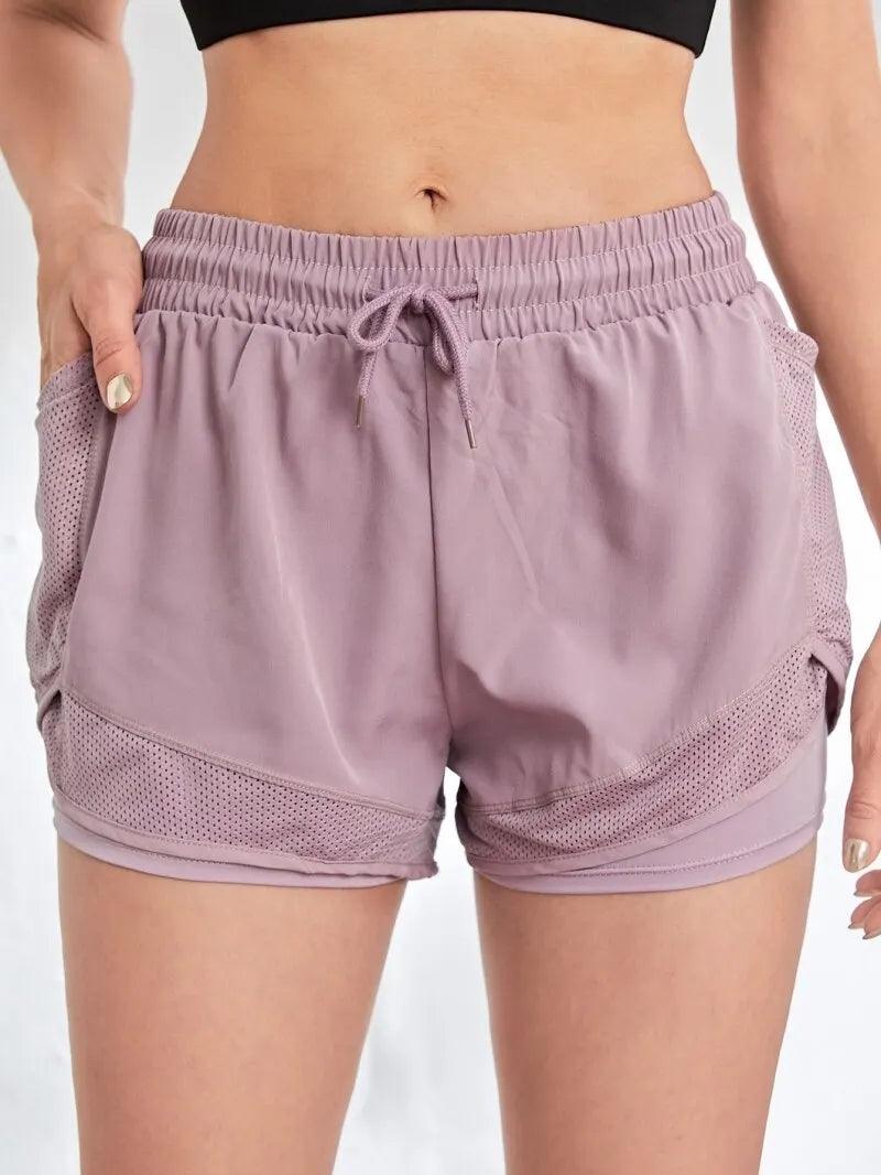 Pocketed Elastic Sports Shorts - My Store