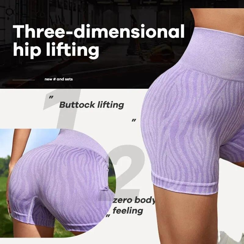 Zebra Stripe Shorts - My Store