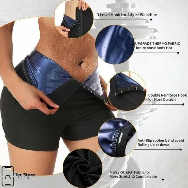 Slimming Waist Trainer Leggings: Sweat & Shape - My Store