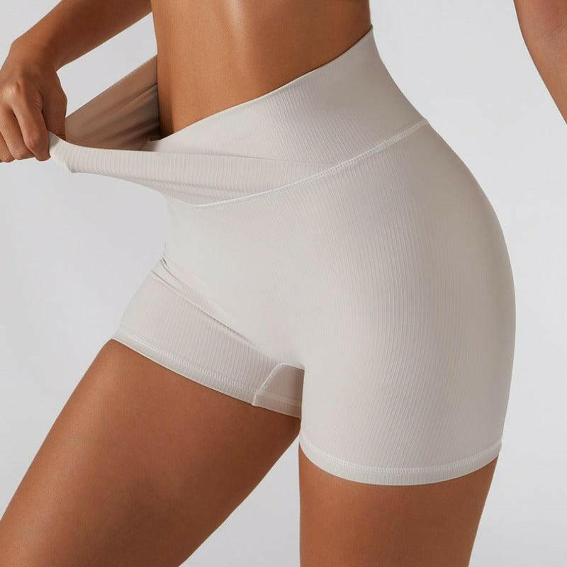 Anti-Glare Stretch Yoga Shorts - My Store