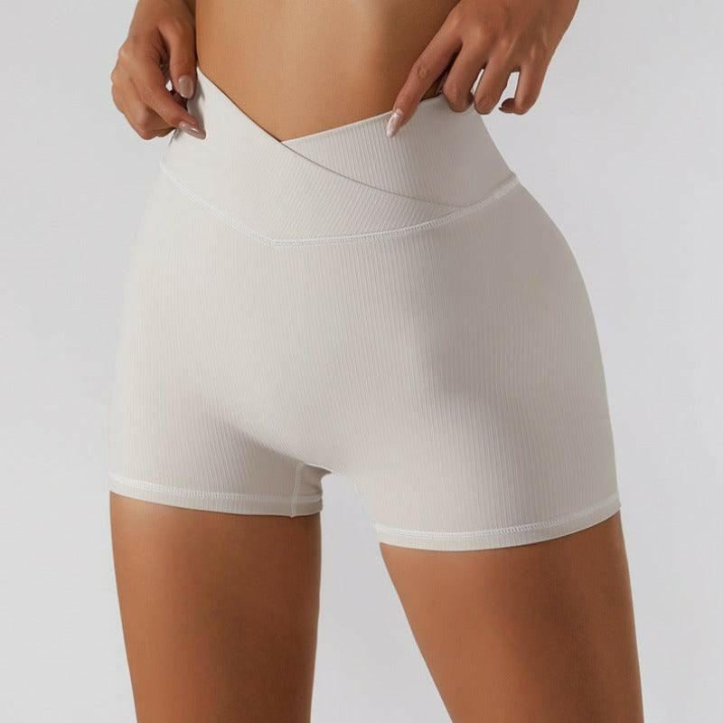 Anti-Glare Stretch Yoga Shorts - My Store