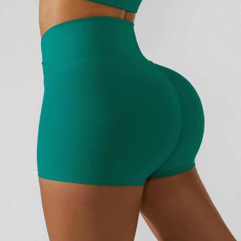Anti-Glare Stretch Yoga Shorts - My Store