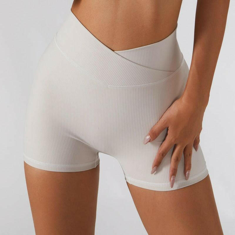 Anti-Glare Stretch Yoga Shorts - My Store