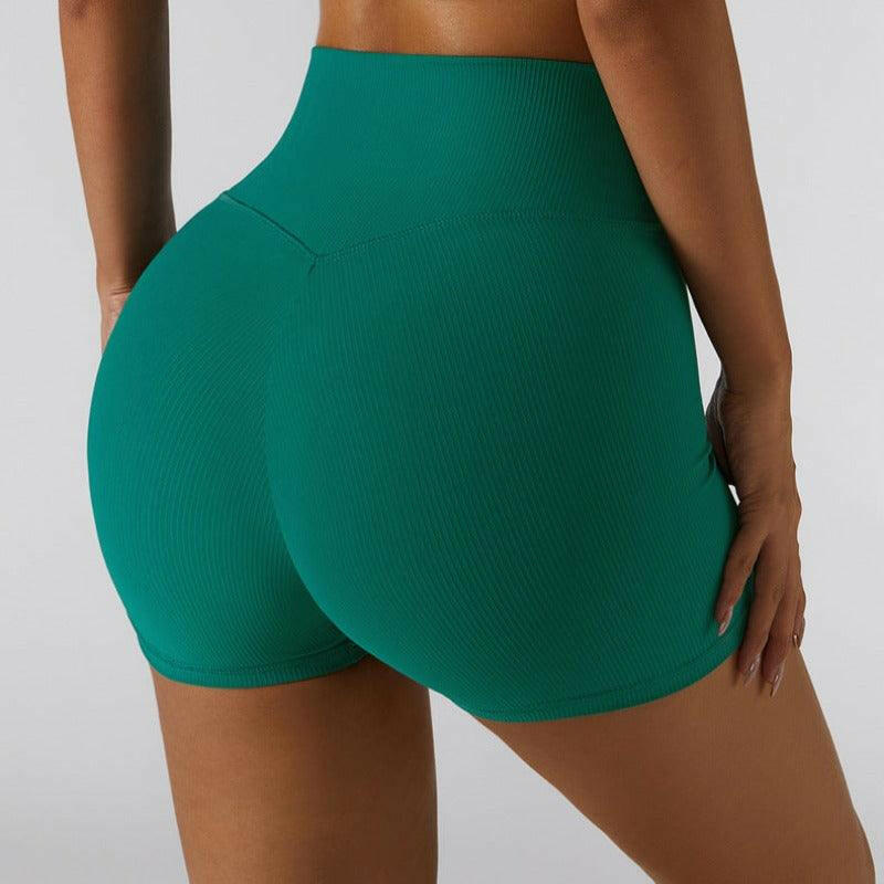 Anti-Glare Stretch Yoga Shorts - My Store