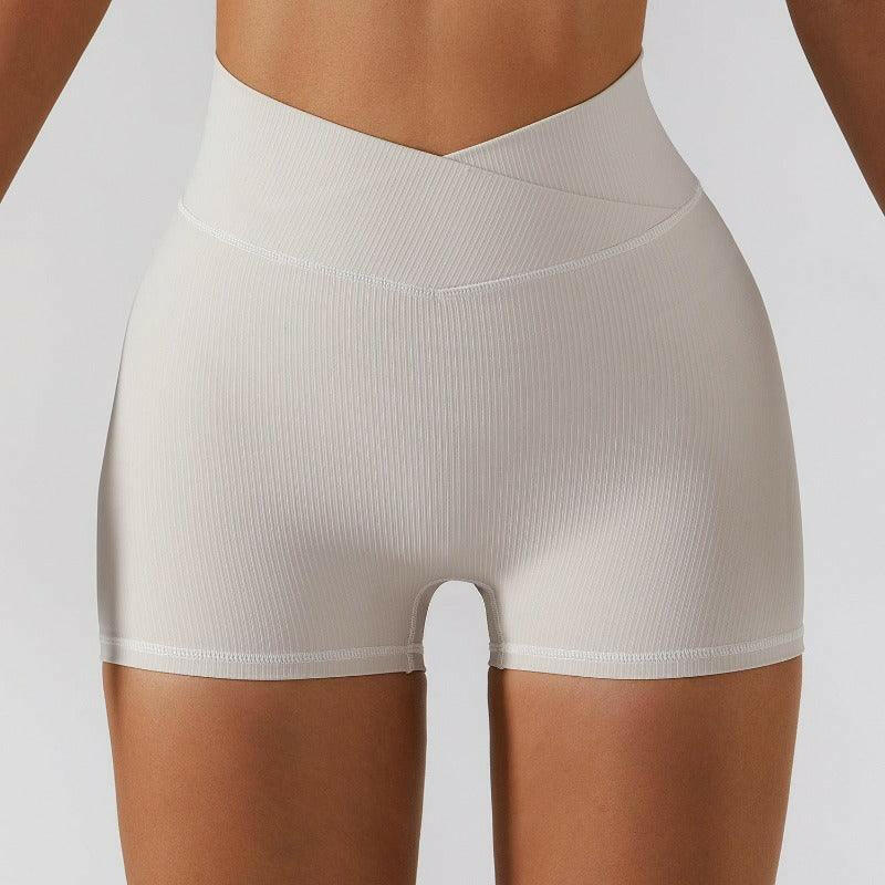 Anti-Glare Stretch Yoga Shorts - My Store