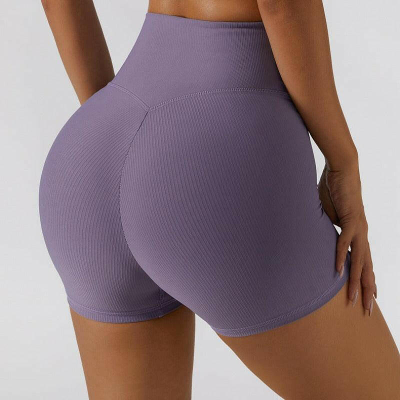 Anti-Glare Stretch Yoga Shorts - My Store