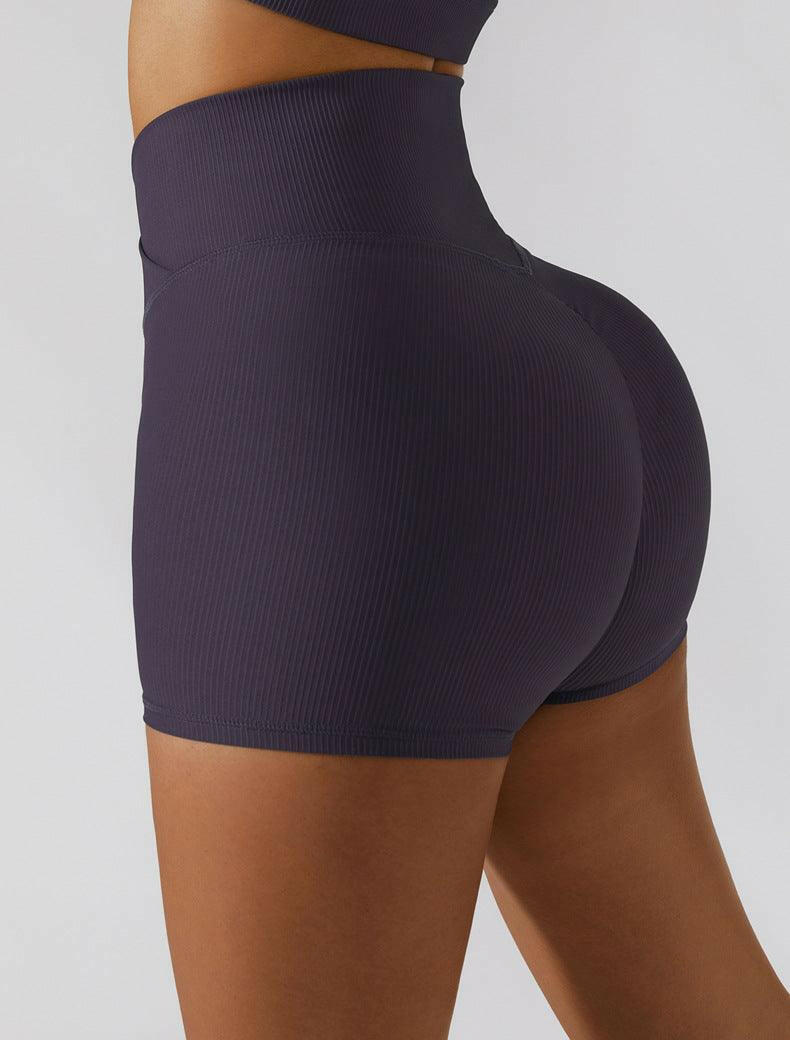 Anti-Glare Stretch Yoga Shorts - My Store