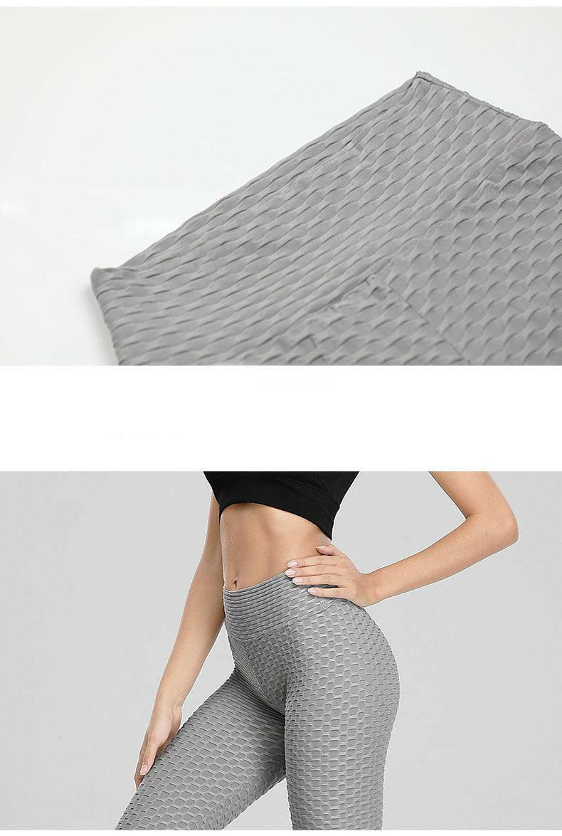 Bubble High Waist Yoga Leggings - My Store
