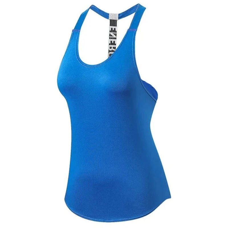 Chic Backless Yoga Tank - My Store