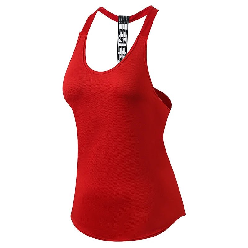 Chic Backless Yoga Tank - My Store
