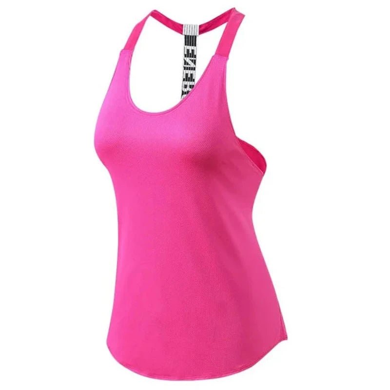 Chic Backless Yoga Tank - My Store
