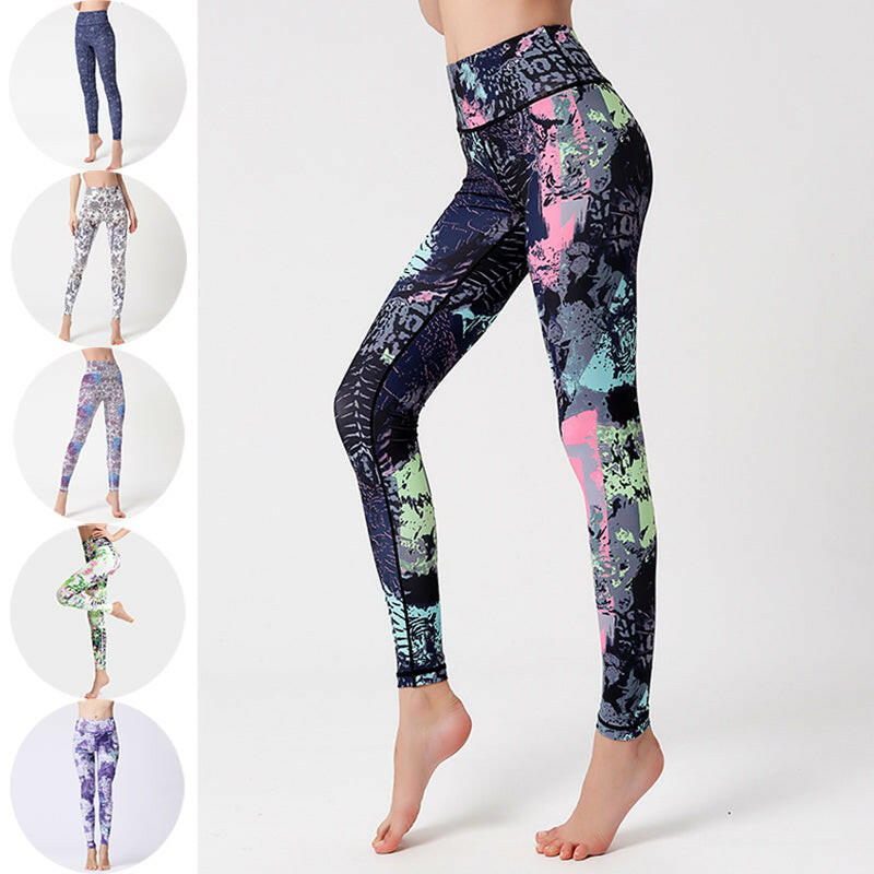 Tie Dye Push-Up Yoga Leggings - My Store