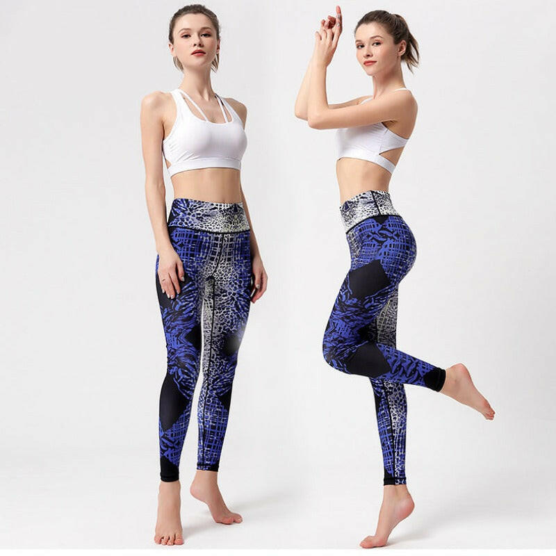 Tie Dye Push-Up Yoga Leggings - My Store