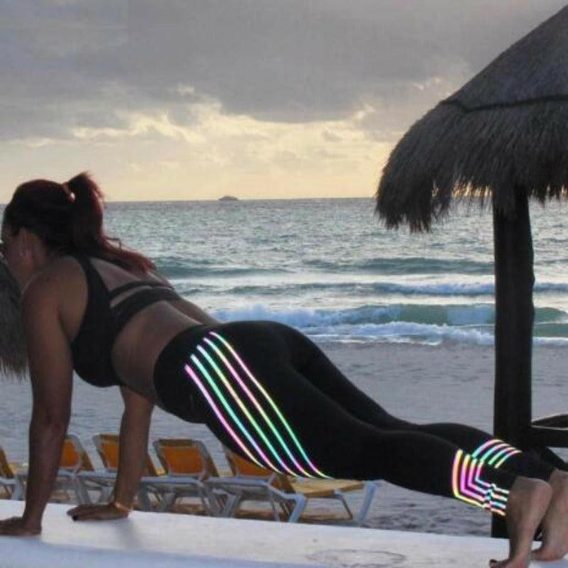 Glowing Night Fitness Leggings - My Store