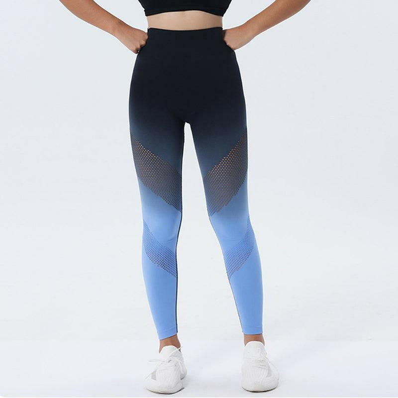 Gradient Seamless High Waist Leggings - My Store