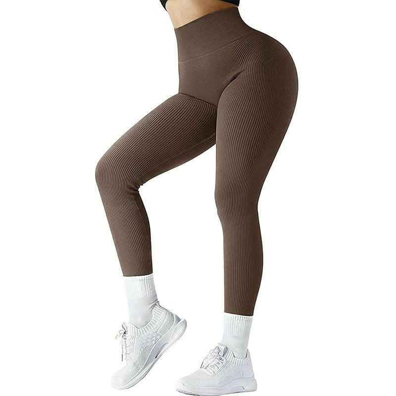 High Waist Fitness Leggings: Slimming & Elastic - My Store